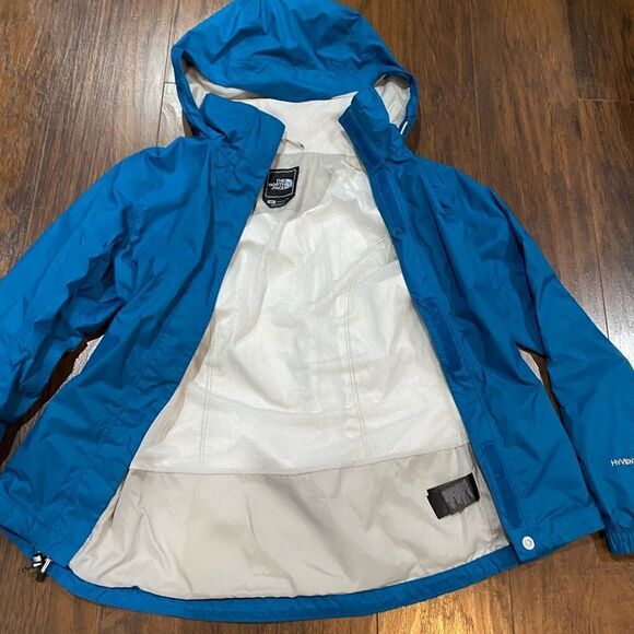 North Face blue windbreaker rain jacket - Picture 3 of 10